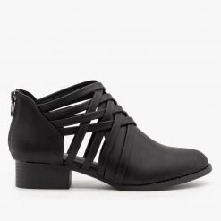 City Classified Shoes Newest Arrivals Crisscross Ankle Heel Booties 9 City Classified Shoes Newest Arrivals Crisscross Ankle Heel Booties