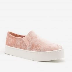 Forever 21 Crushed Velvet Platform Sneakers Newest Arrivals