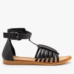 Forever Cuffed Ankle Woven Sandals Newest Arrivals 18 Forever Cuffed Ankle Woven Sandals Newest Arrivals