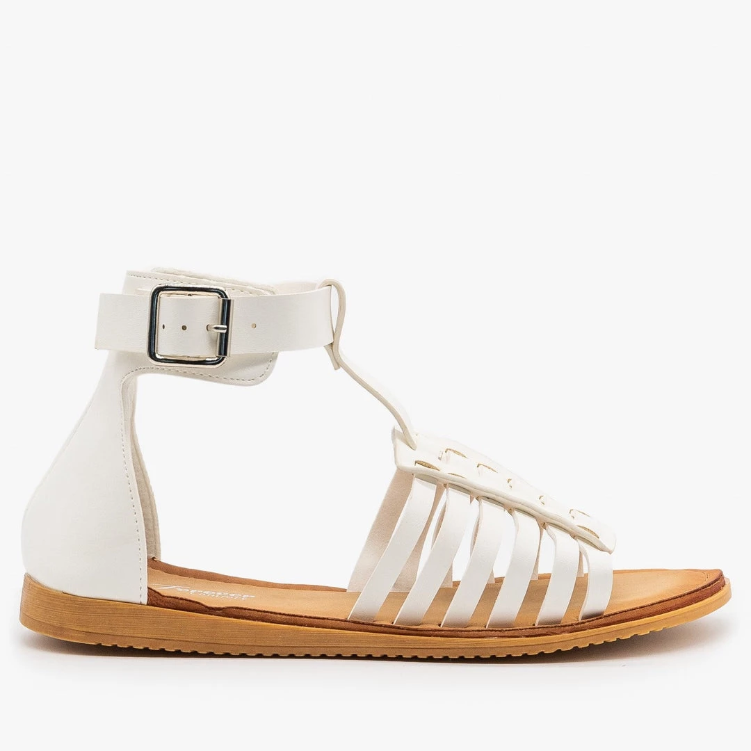 Forever Cuffed Ankle Woven Sandals Newest Arrivals 5 Forever Cuffed Ankle Woven Sandals Newest Arrivals