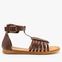 Forever Cuffed Ankle Woven Sandals Newest Arrivals 17 Forever Cuffed Ankle Woven Sandals Newest Arrivals