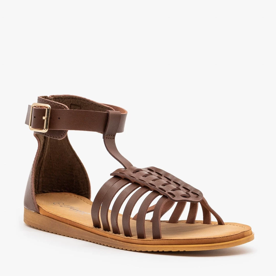 Forever Cuffed Ankle Woven Sandals Newest Arrivals 8 Forever Cuffed Ankle Woven Sandals Newest Arrivals