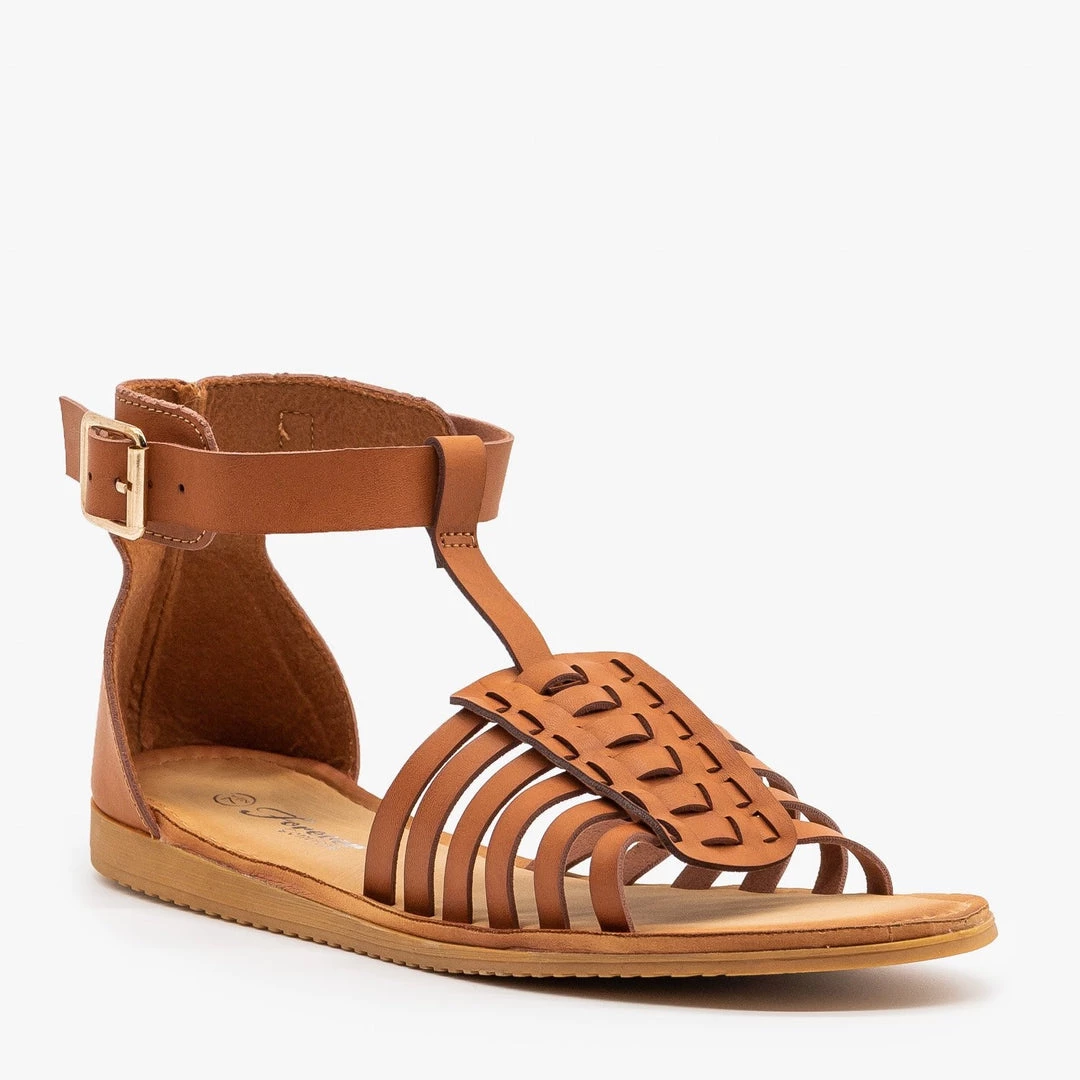 Forever Cuffed Ankle Woven Sandals Newest Arrivals 6 Forever Cuffed Ankle Woven Sandals Newest Arrivals