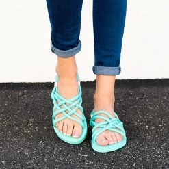 Yoki Newest Arrivals Cushioned Net Sandal