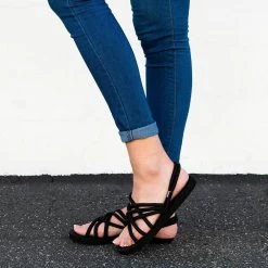 Yoki Newest Arrivals Cushioned Net Sandal