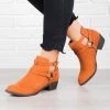 Shoelala Cut-Out Buckled Booties Newest Arrivals