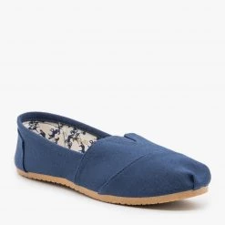 Refresh Cute Canvas Slip On Flats Newest Arrivals