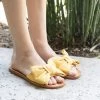 Bamboo Cute Oversized Bow Sandals Newest Arrivals