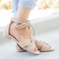 Bella Marie Cute Playful Knotted Sandals Newest Arrivals