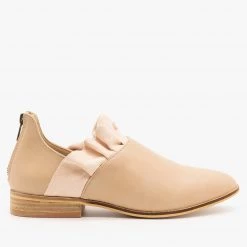 CCOCCI Cute Ruffled Bootie Flats