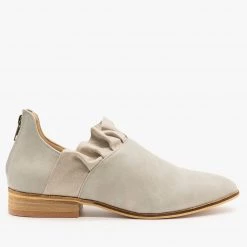 CCOCCI Cute Ruffled Bootie Flats