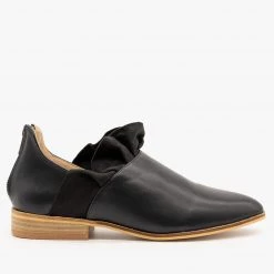 CCOCCI Cute Ruffled Bootie Flats