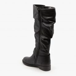 Soda Shoes Newest Arrivals Cute Slouchy Buckle Boots FINAL SALE