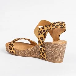 Bella Marie Cute Trendy Cork Wedges 9 Bella Marie Cute Trendy Cork Wedges