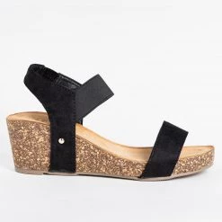 Bella Marie Cute Trendy Cork Wedges 8 Bella Marie Cute Trendy Cork Wedges