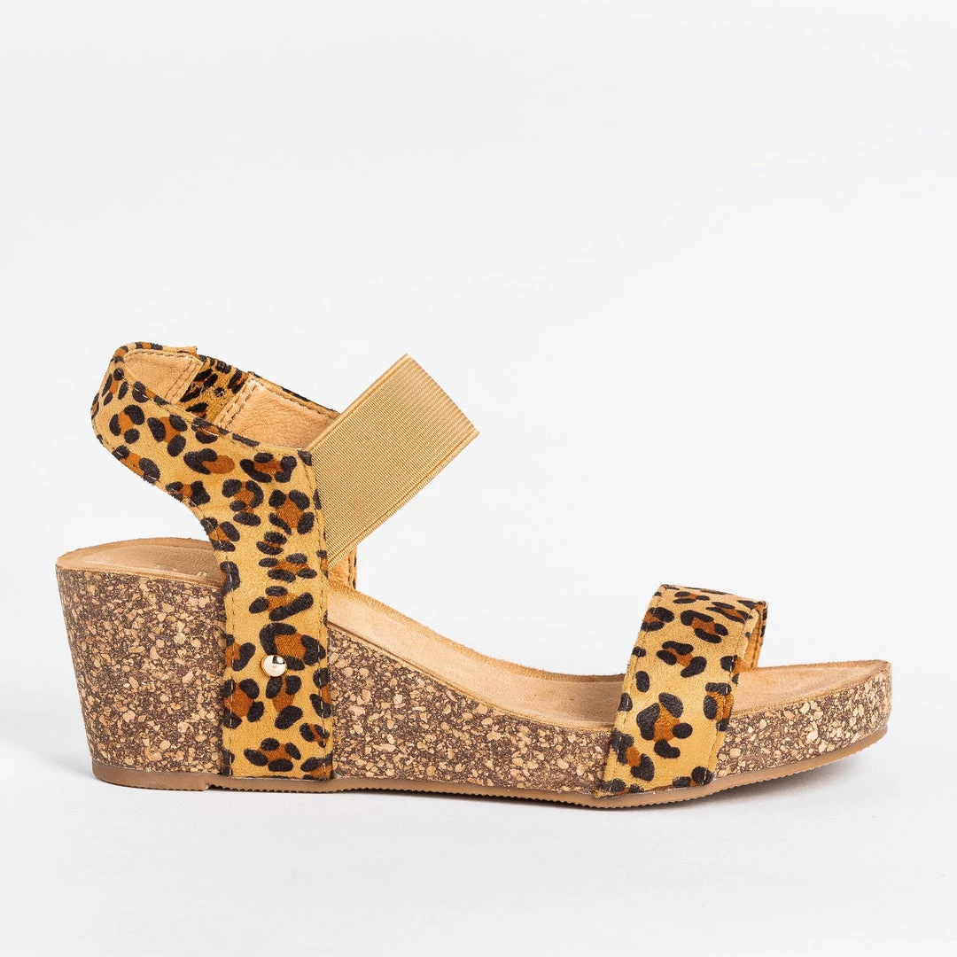 Bella Marie Cute Trendy Cork Wedges 1 Bella Marie Cute Trendy Cork Wedges