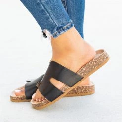 Soho Girls Cutout Comfy Cork Slides Newest Arrivals 15 Soho Girls Cutout Comfy Cork Slides Newest Arrivals