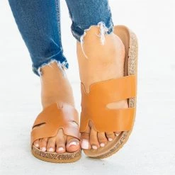 Soho Girls Cutout Comfy Cork Slides Newest Arrivals 16 Soho Girls Cutout Comfy Cork Slides Newest Arrivals