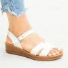 Nature Breeze Cutout Comfy Sole Sandal Wedges Newest Arrivals