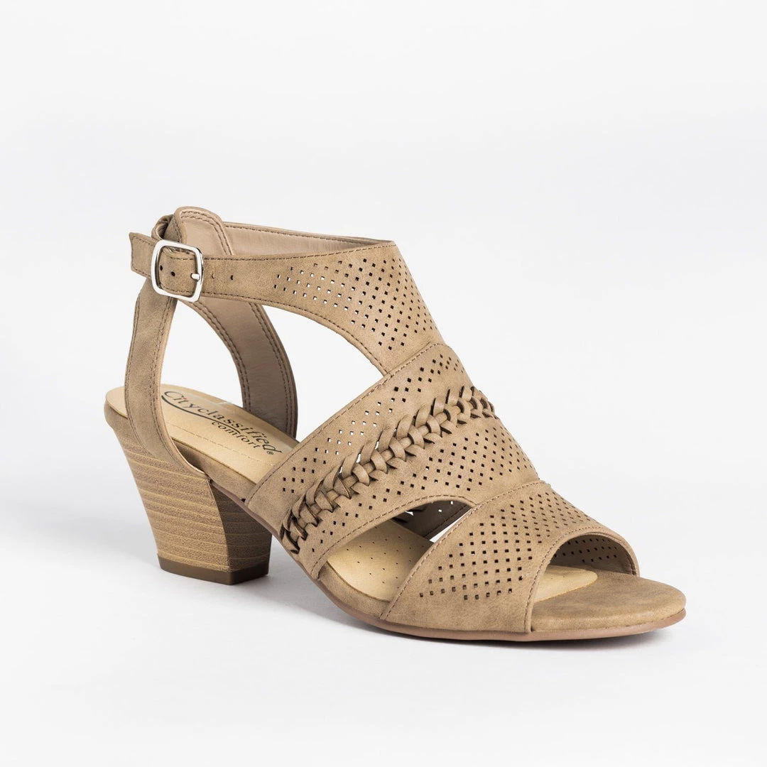 City Classified Shoes Cutout Open-Toed Fashion Heels 2 City Classified Shoes Cutout Open-Toed Fashion Heels