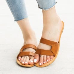 Soda Shoes Newest Arrivals Cutout Slip-On Fashion Sandals