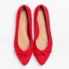 Bamboo Shoes Dainty Bow Pointed Toe Flats