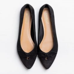 Bamboo Shoes Dainty Bow Pointed Toe Flats 11 Bamboo Shoes Dainty Bow Pointed Toe Flats