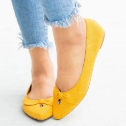 Bamboo Shoes Dainty Bow Pointed Toe Flats 14 Bamboo Shoes Dainty Bow Pointed Toe Flats