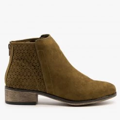 Bamboo Shoes Darling Laser Cut Booties