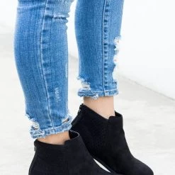 Bamboo Shoes Darling Laser Cut Booties