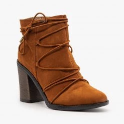 Bamboo Shoes Decorative Lacing Booties Newest Arrivals