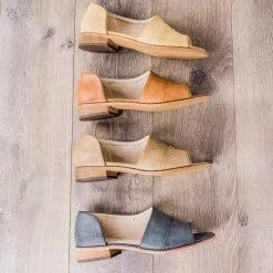 Unbranded/Generic Designer Cut Open Toe Flats