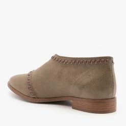 Qupid Shoes Newest Arrivals Designer Cut Stitched Flats