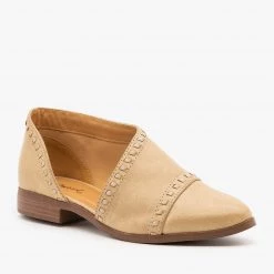 Qupid Shoes Newest Arrivals Designer Cut Stitched Flats