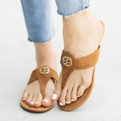 City Classified Shoes Designer Thong-Toed Sandals FINAL SALE