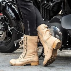 Soda Shoes Newest Arrivals Detailed Combat Biker Boots