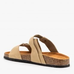 Refresh Newest Arrivals Diagonal Strap Buckled Sandals