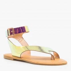 Bamboo Shoes Diagonal Strap Sandals