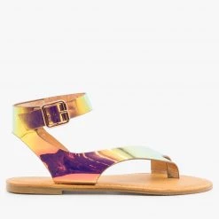 Bamboo Shoes Diagonal Strap Sandals