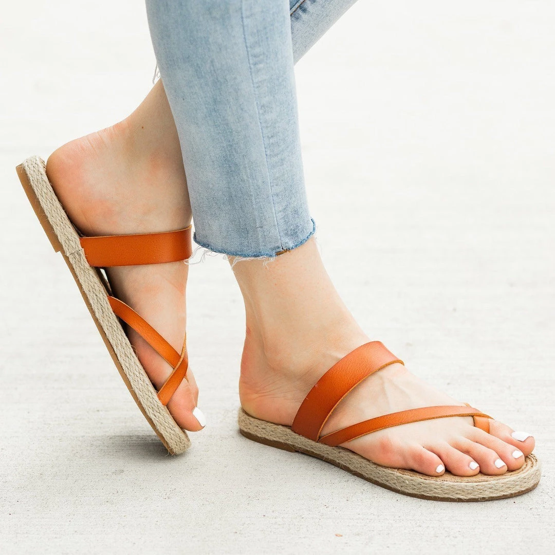 Soda Shoes Diagonal Strap Slip-On Espadrille Sandals Newest Arrivals 11 Soda Shoes Diagonal Strap Slip-On Espadrille Sandals Newest Arrivals