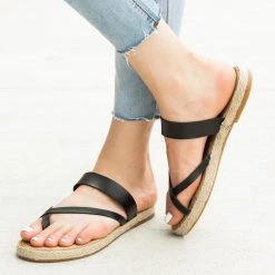 Soda Shoes Diagonal Strap Slip-On Espadrille Sandals Newest Arrivals 20 Soda Shoes Diagonal Strap Slip-On Espadrille Sandals Newest Arrivals