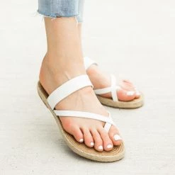 Soda Shoes Diagonal Strap Slip-On Espadrille Sandals Newest Arrivals 19 Soda Shoes Diagonal Strap Slip-On Espadrille Sandals Newest Arrivals