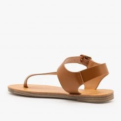 Weeboo Newest Arrivals Diagonal Strap Thong-Toed Sandals