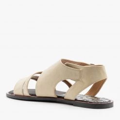 Qupid Shoes Diagonal Strappy Sandals Newest Arrivals
