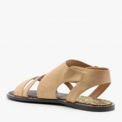 Qupid Shoes Diagonal Strappy Sandals Newest Arrivals