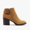 Bamboo Shoes Diamond Back Buckle Booties FINAL SALE Newest Arrivals