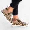 Soda Shoes Newest Arrivals Diana Animal Print Sneakers