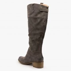 AMS Shoes Distressed Riding Boots FINAL SALE