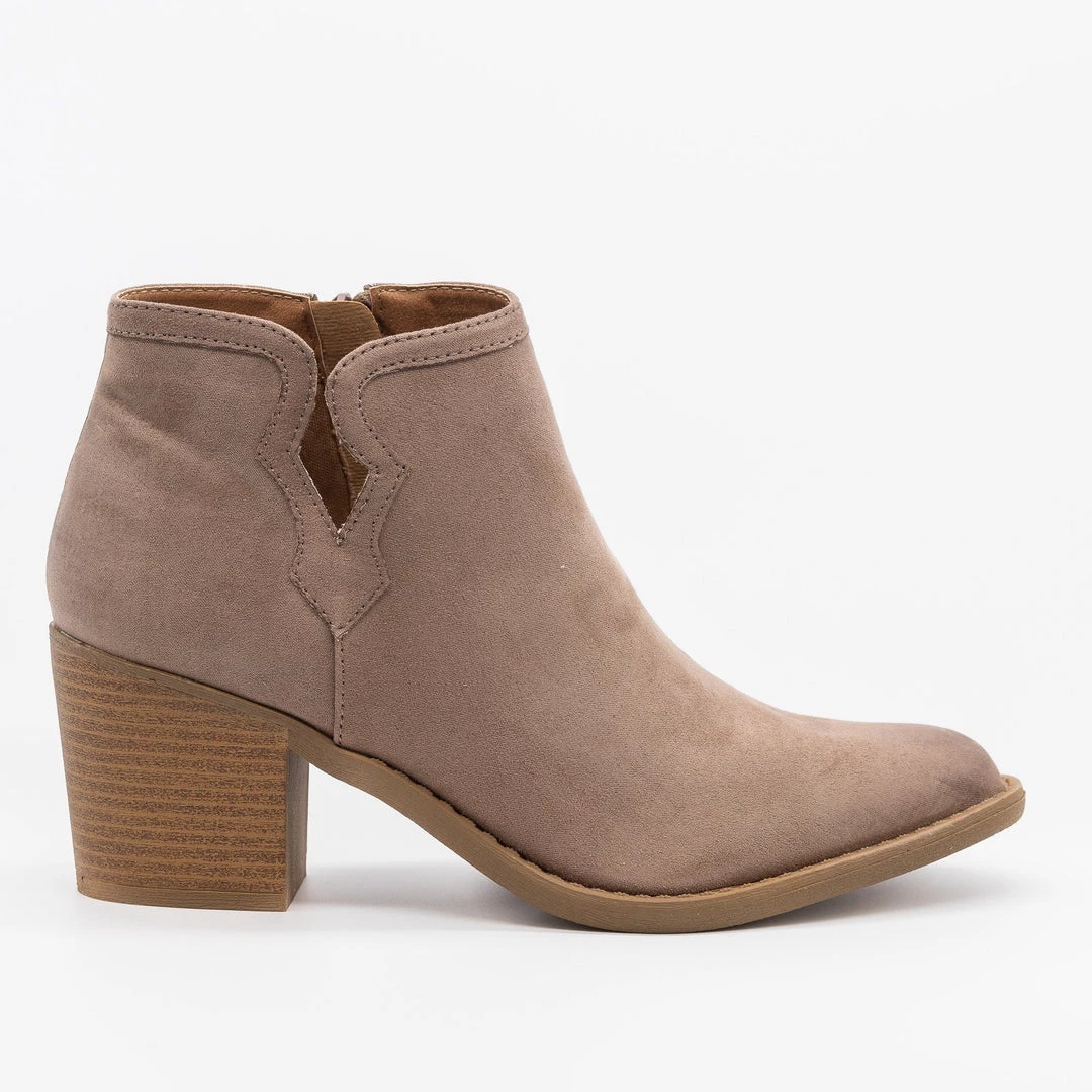 Qupid Shoes Distressed Western Boots 3 Qupid Shoes Distressed Western Boots