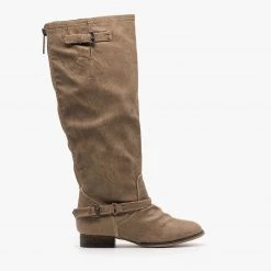 Breckelle's Distressed Scrunch Riding Boots Newest Arrivals